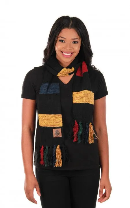Harry Potter Hogwarts Heathered Knit Scarf
