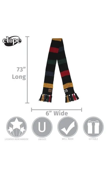 Harry Potter Hogwarts Heathered Knit Scarf