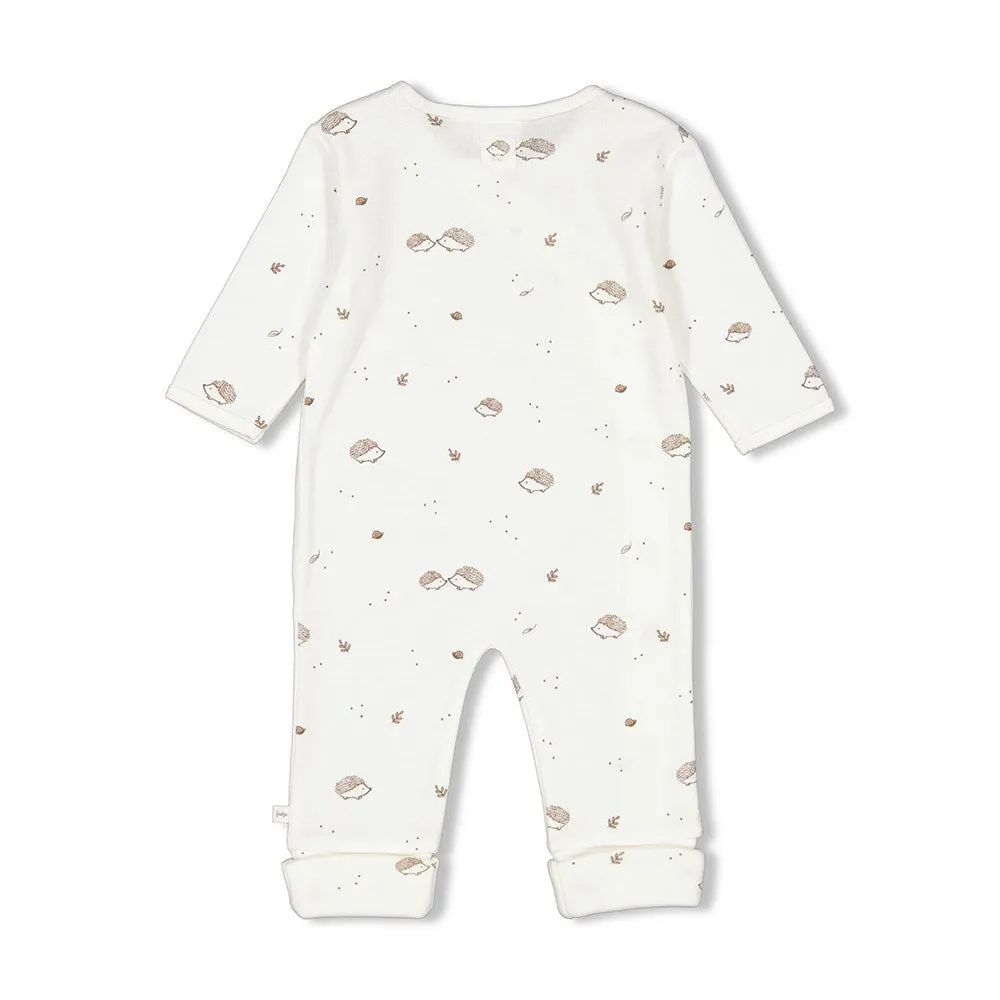 HEDGE HUGS - Organic Cotton Allover Print Side Wrap Overall