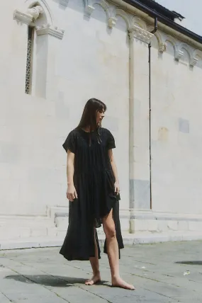 Her Own Hero Dress - Black