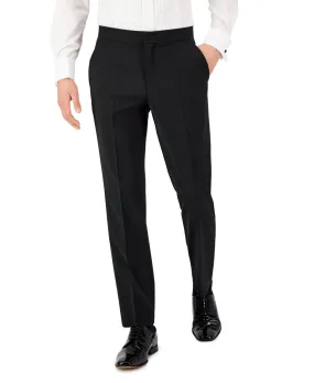 Hugo Boss Mens Modern fit Dress Pants 32 / 32 Black Solid