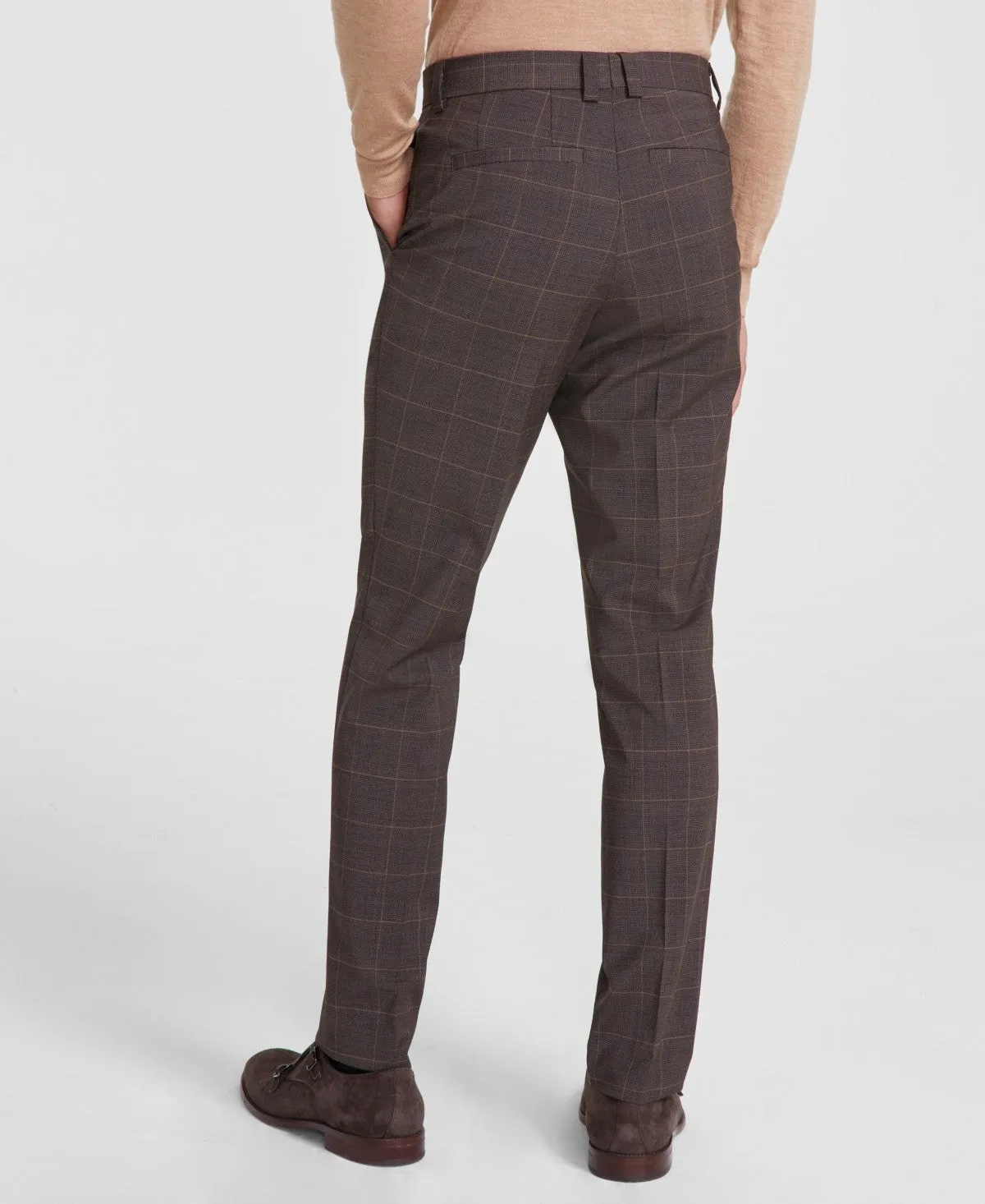 Hugo Boss Mens Modern fit Dress Pants 36 / 32 Brown