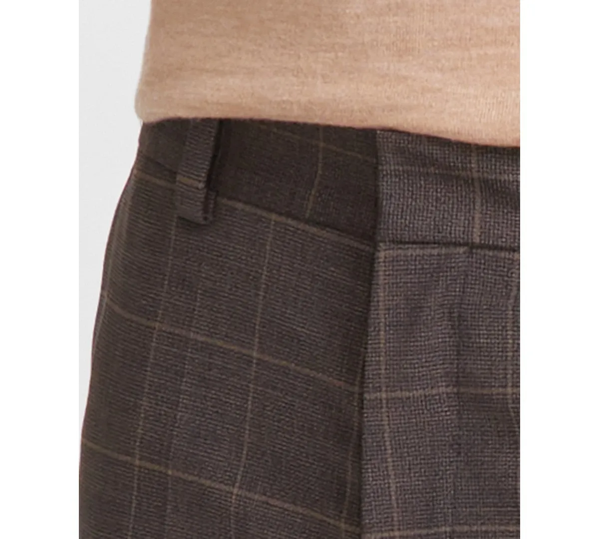Hugo Boss Mens Modern fit Dress Pants 36 / 32 Brown