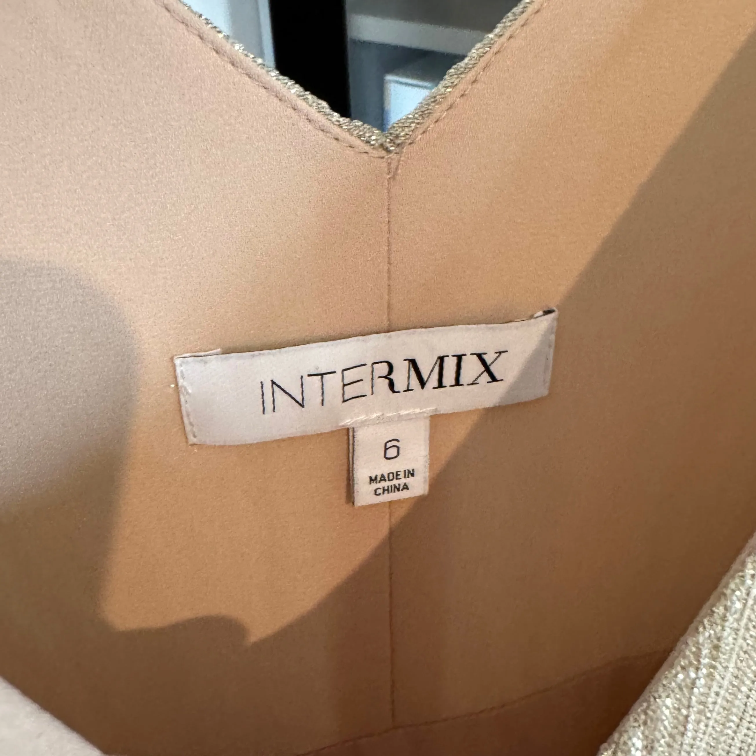 Intermix Shiloh Metallic Jumpsuit