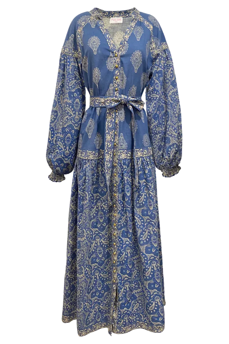 Isabela Dress  Blue