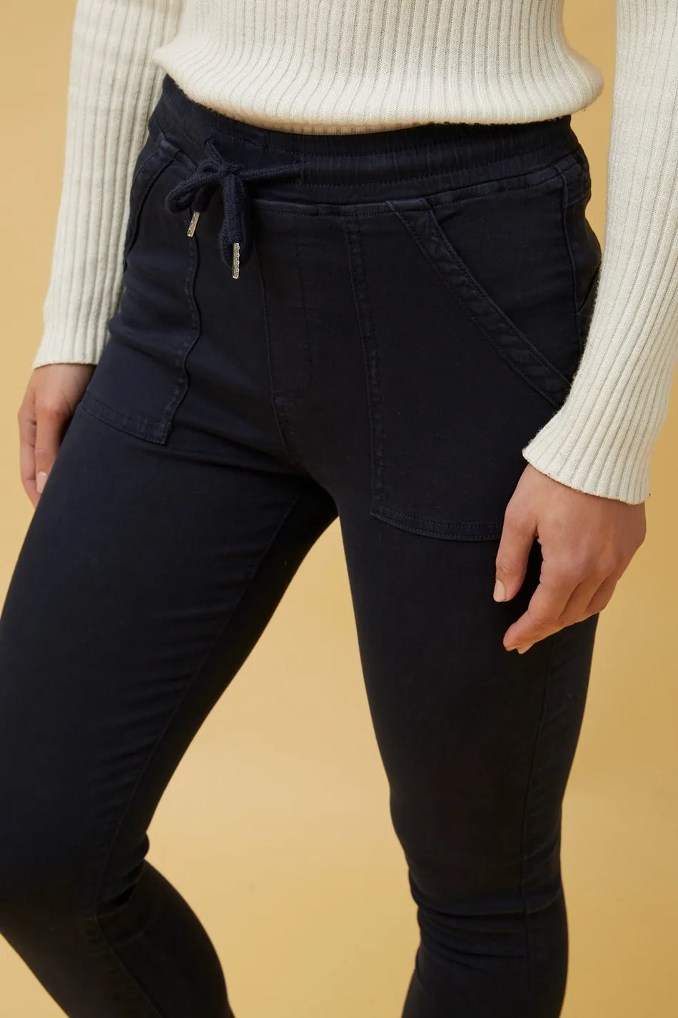 JANZA DENIM JOGGERS