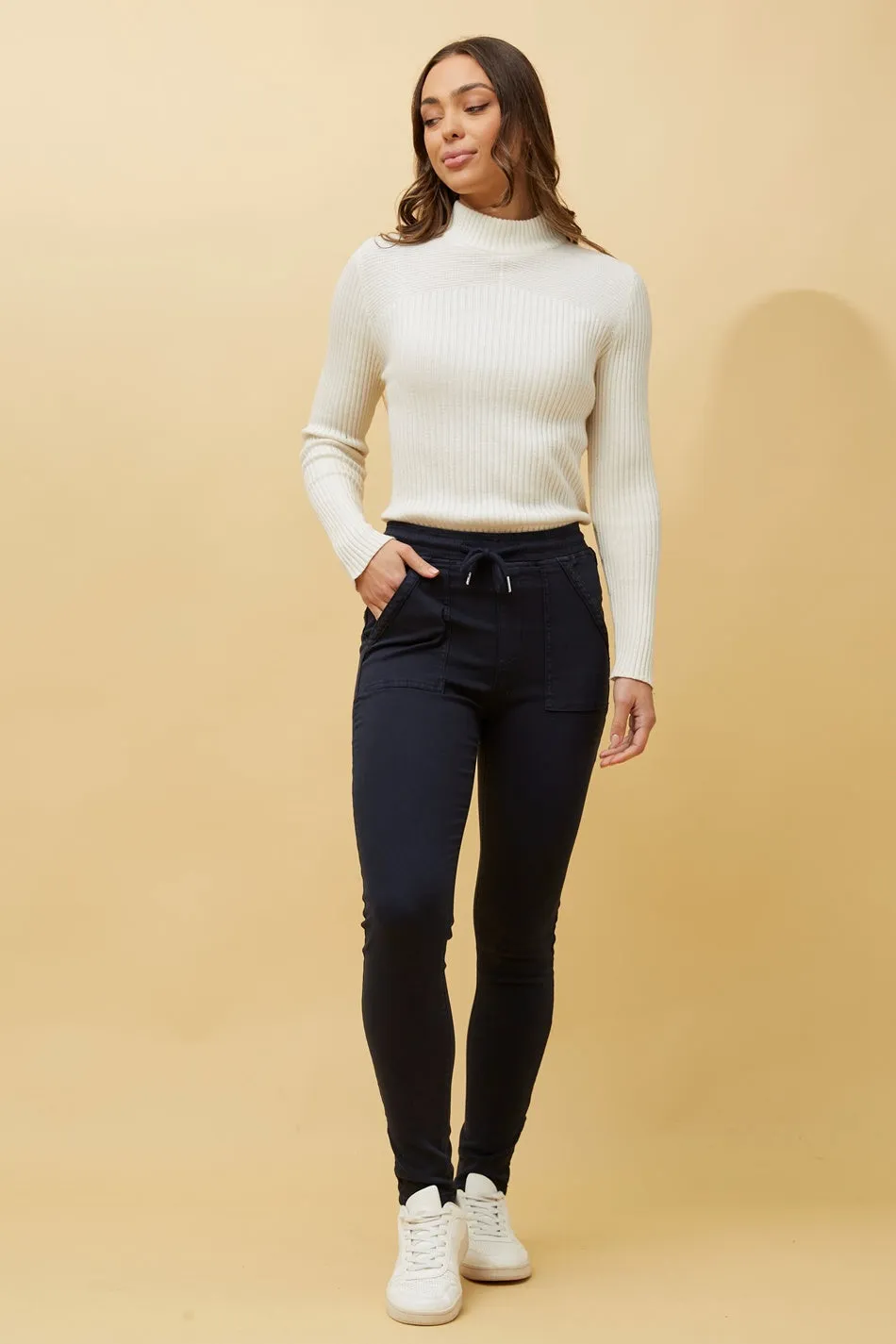 JANZA DENIM JOGGERS