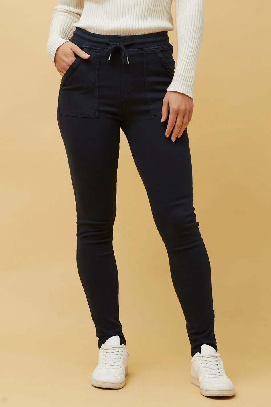JANZA DENIM JOGGERS