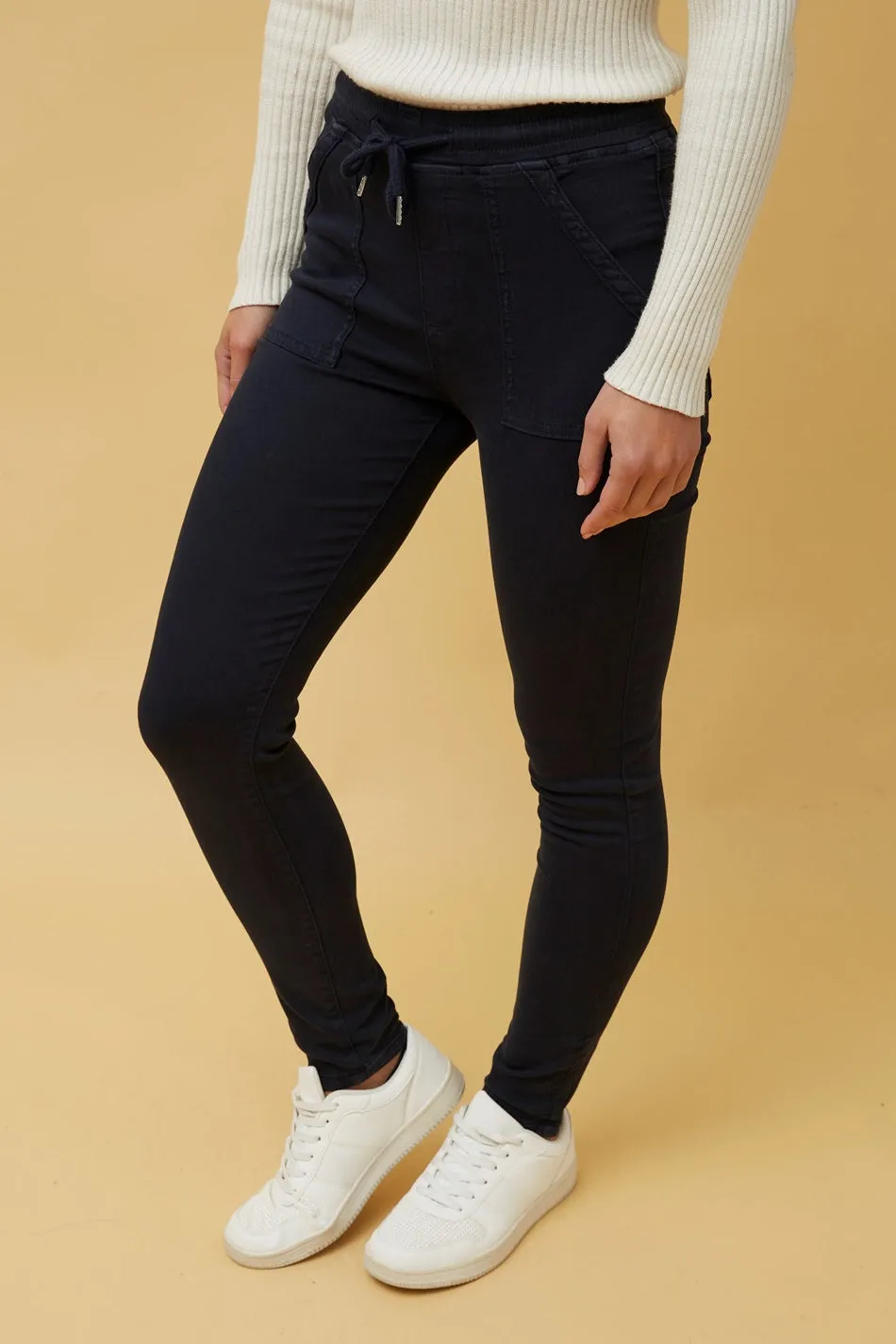 JANZA DENIM JOGGERS