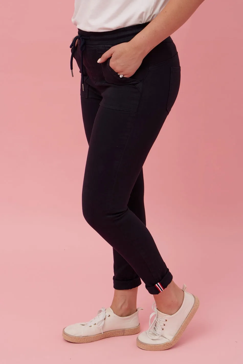 JANZA DENIM JOGGERS