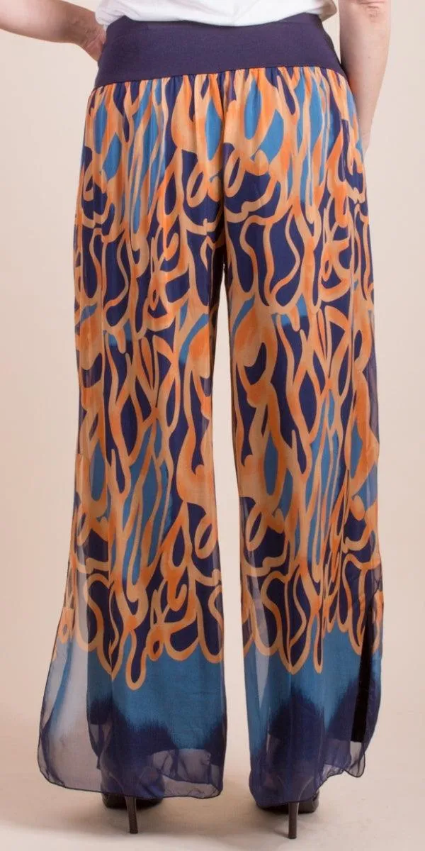 Jasmin Turbinio Slit Pant