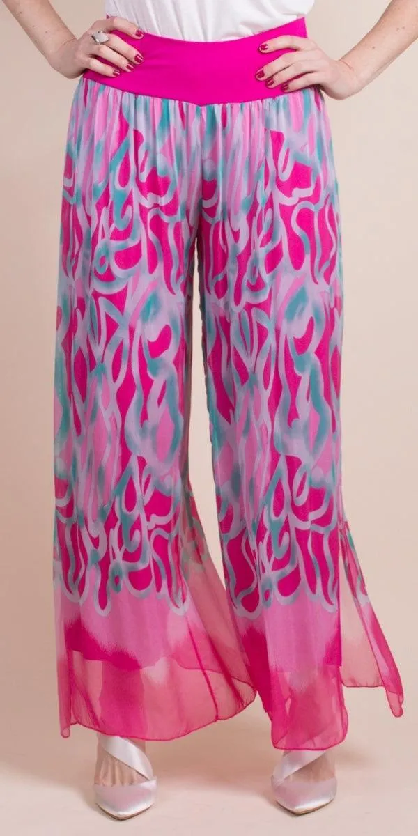 Jasmin Turbinio Slit Pant