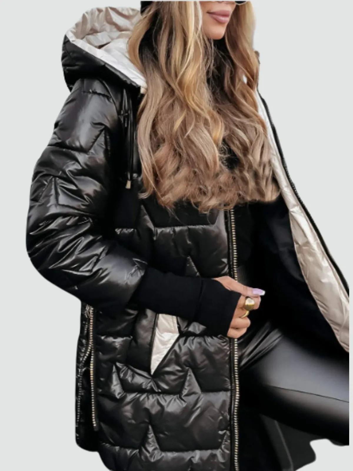 Jasmine - Cotton-Padded Jacket