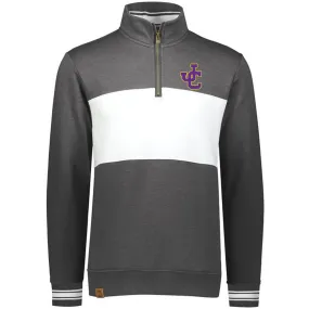 Jones County - Ivy League Pullover - Carbon Heather/White (229565)