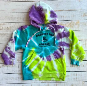 Kids Locals Only Tie Dye Pullover Hoody, Alien Swirl