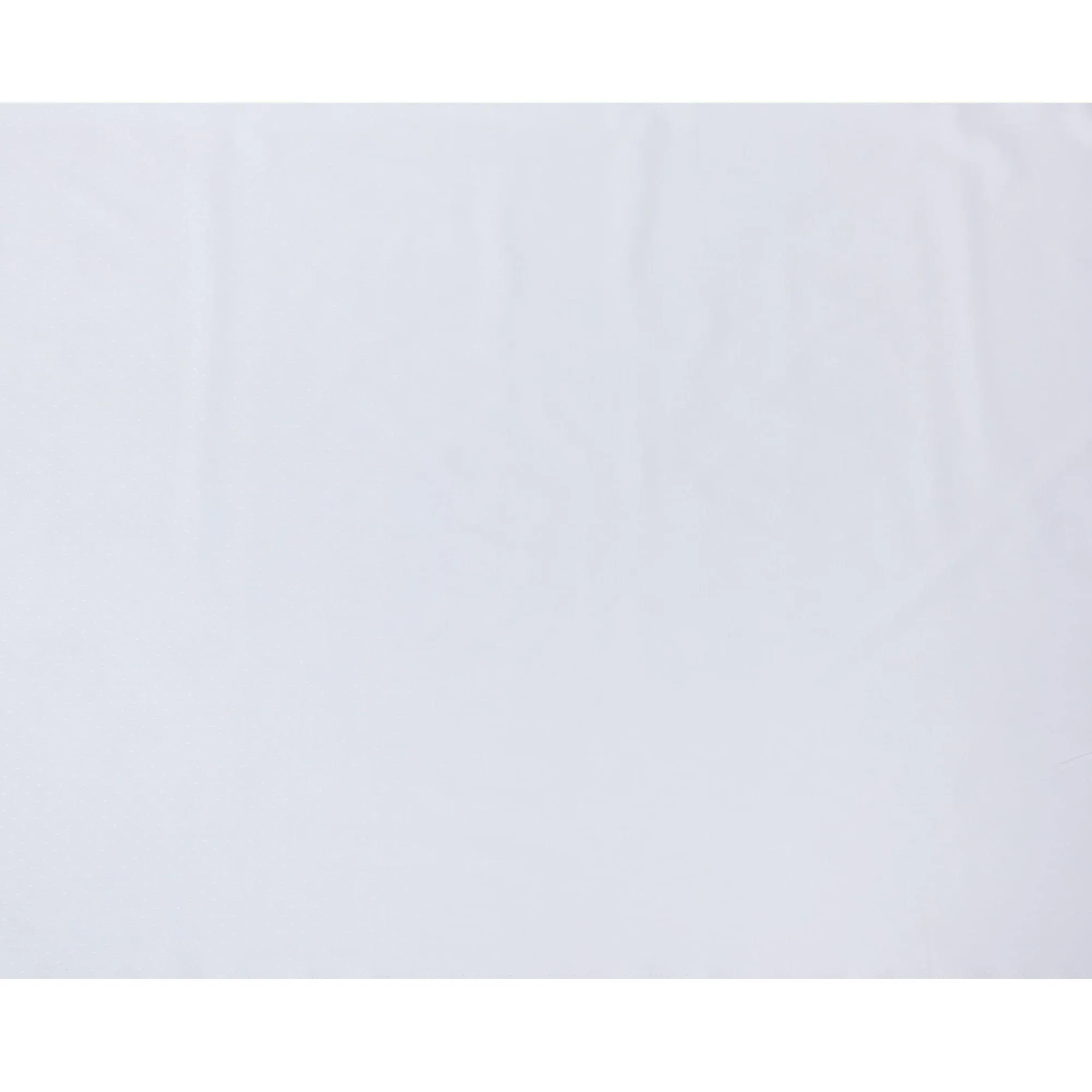 Light powder blue blended cotton shirting fabric with same tone self design-D10831