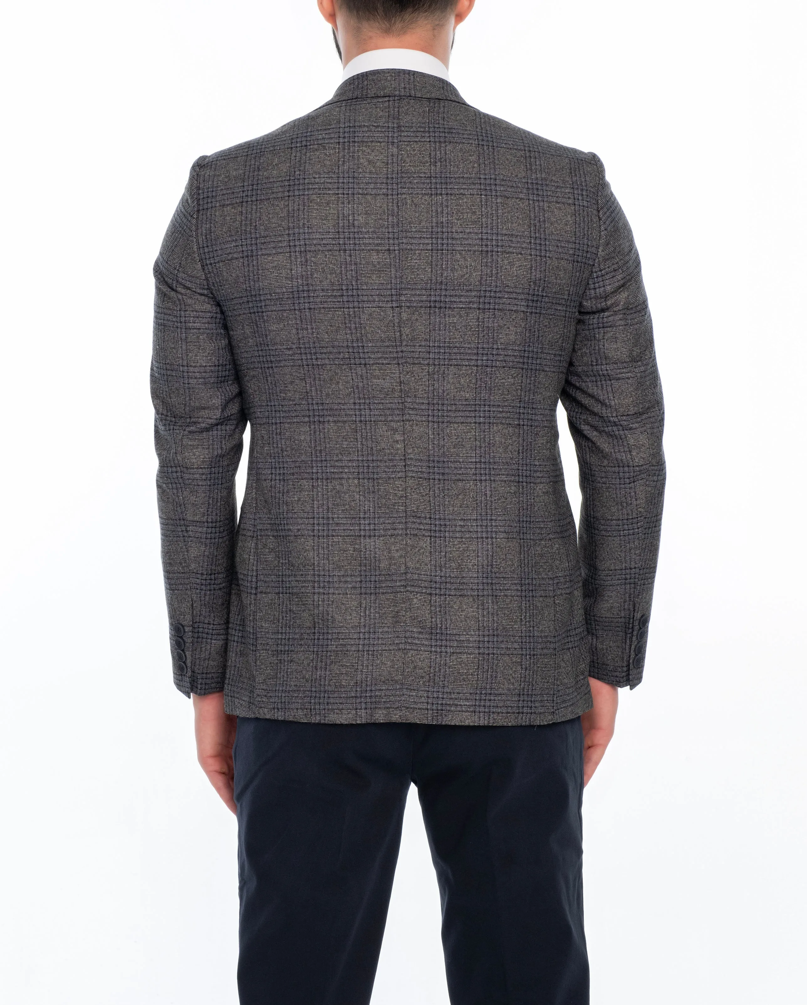 MAGNUM REGULAR FIT PLAID SPORT COAT