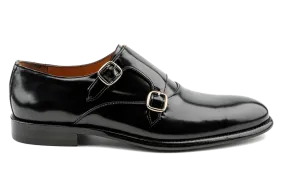 Mens Monk Dress Shoes, Patent Leather Monk Strap Shoes,  Black Monk Strap Shoe,  Double Monk Strap Shoes, Monk Buckle Shoes, Best Monk Strap Shoes Jad by Debbano