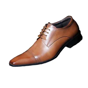 Mens Pointed Lace up Oxford Shoes