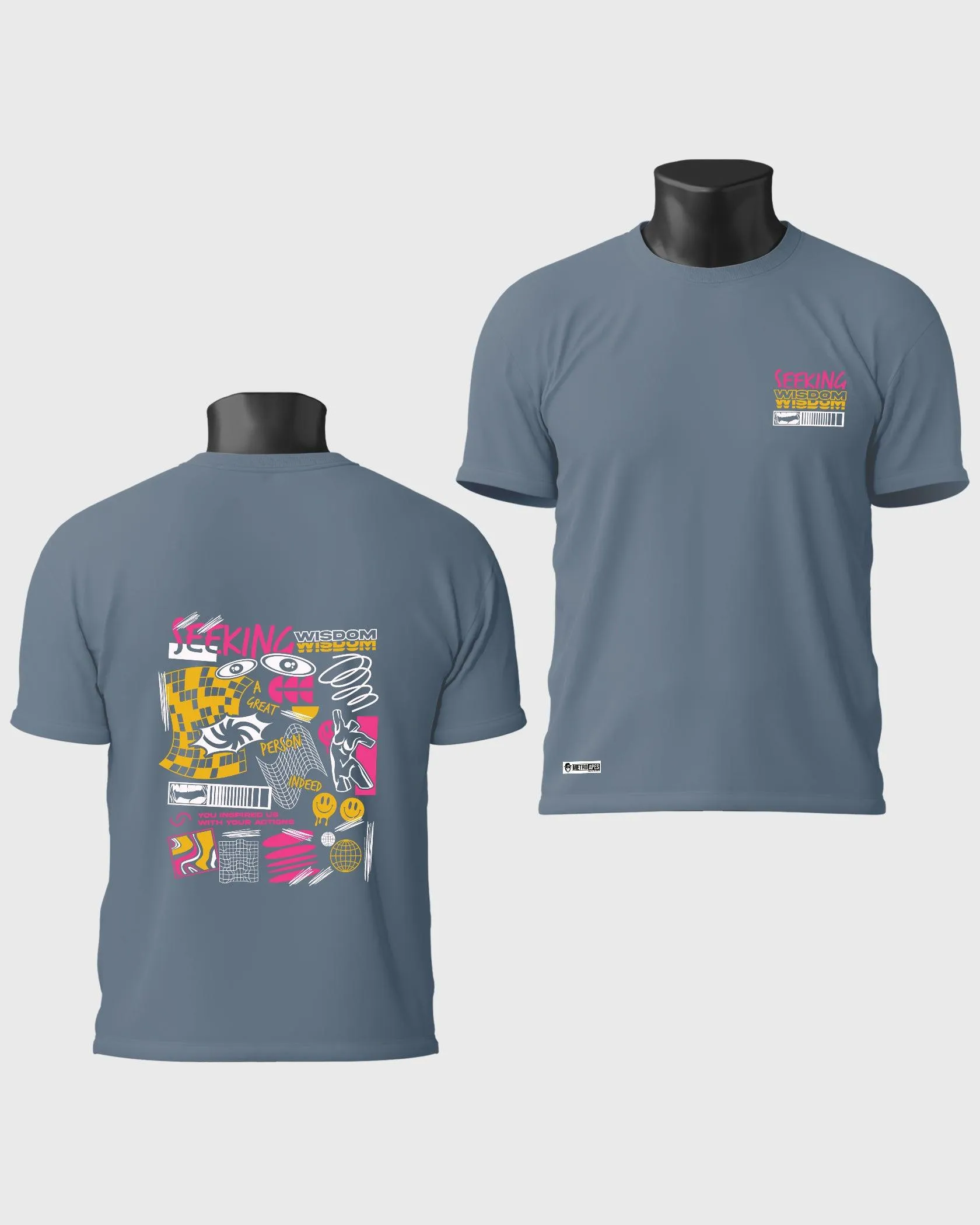 Mens Regular Tshirt Funky Funky Wisdom