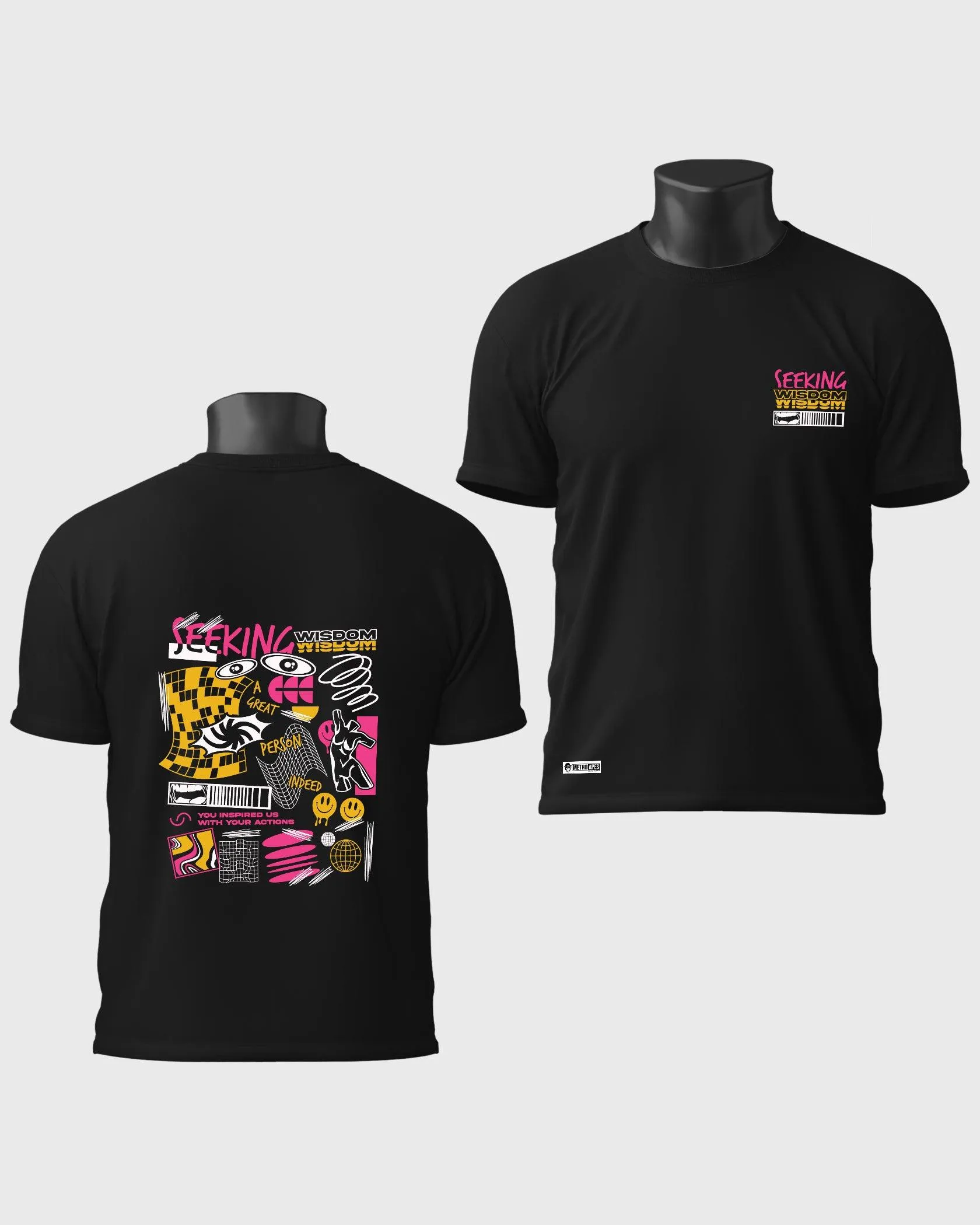 Mens Regular Tshirt Funky Funky Wisdom