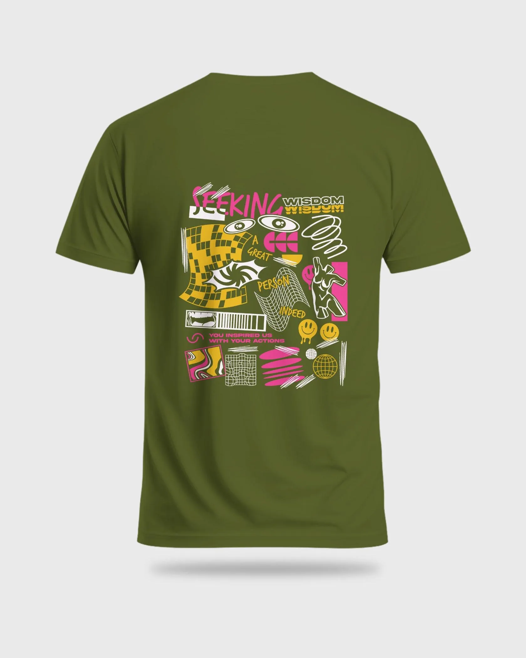 Mens Regular Tshirt Funky Funky Wisdom