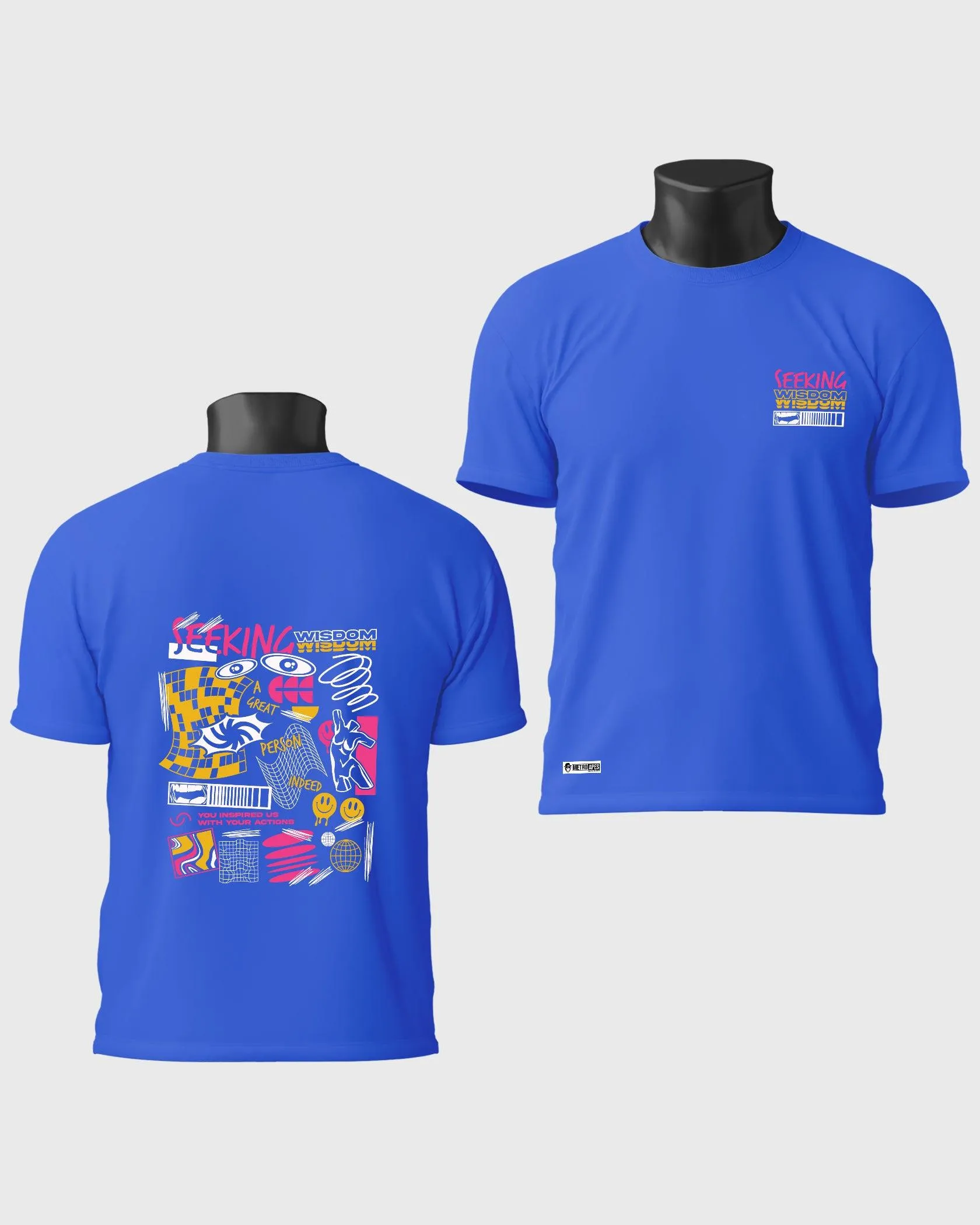 Mens Regular Tshirt Funky Funky Wisdom