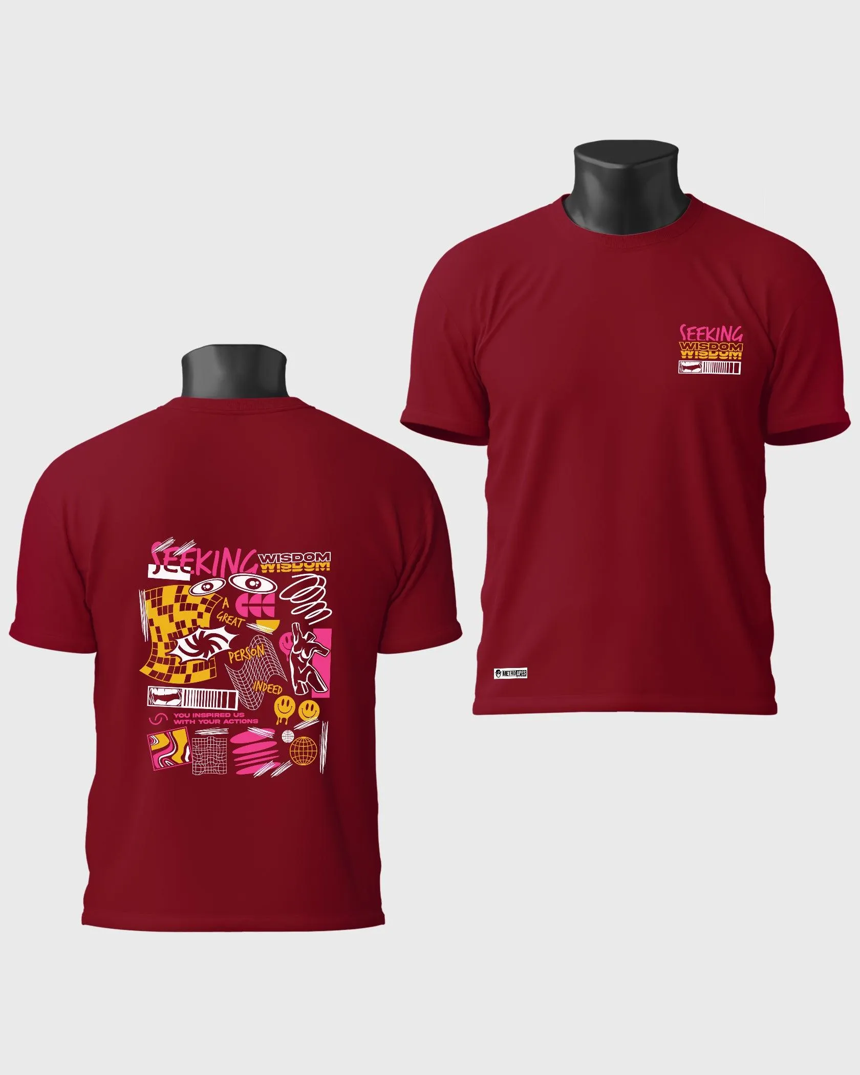 Mens Regular Tshirt Funky Funky Wisdom