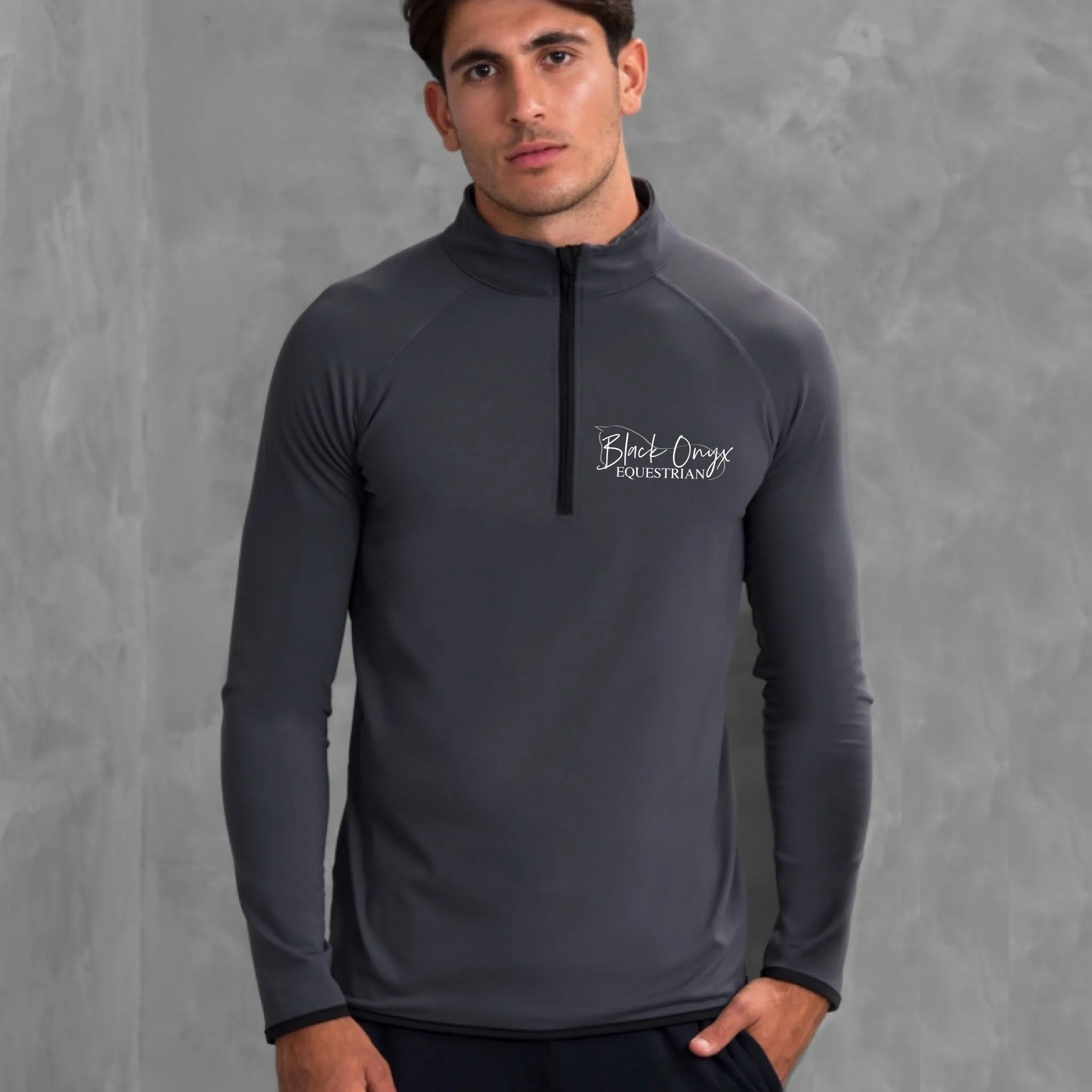 Men's Technical Stretch Base Layer - Grey