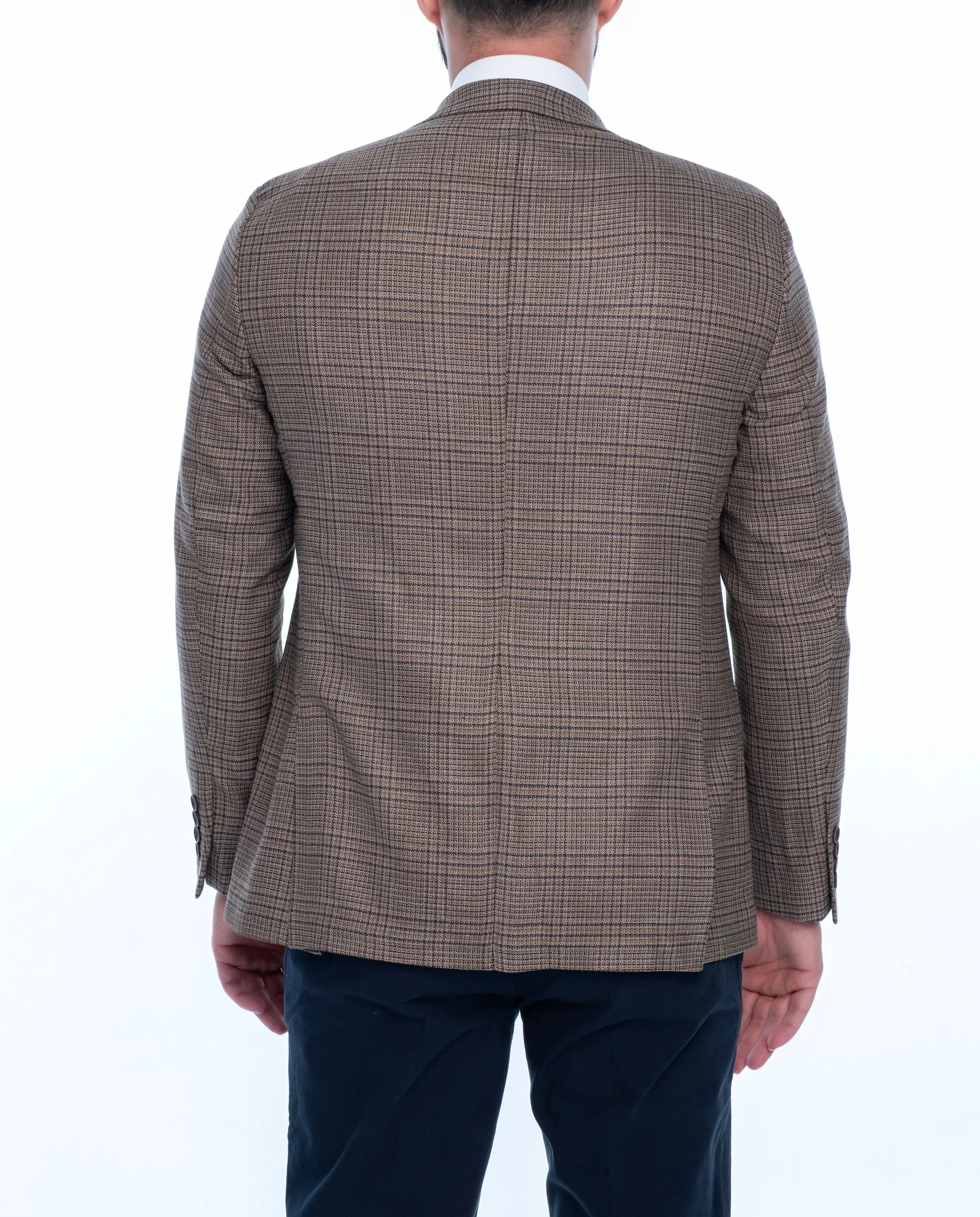 MERCI REGULAR FIT PLAID SPORT COAT