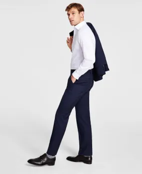 Michael Kors Mens Classic fit Dress Pants 42 / 32 Blue Stretch