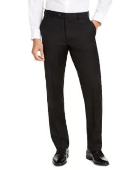 Michael Kors Men's Modern Fit Airsoft Stretch Suit Dress Pants Black 44 x 32