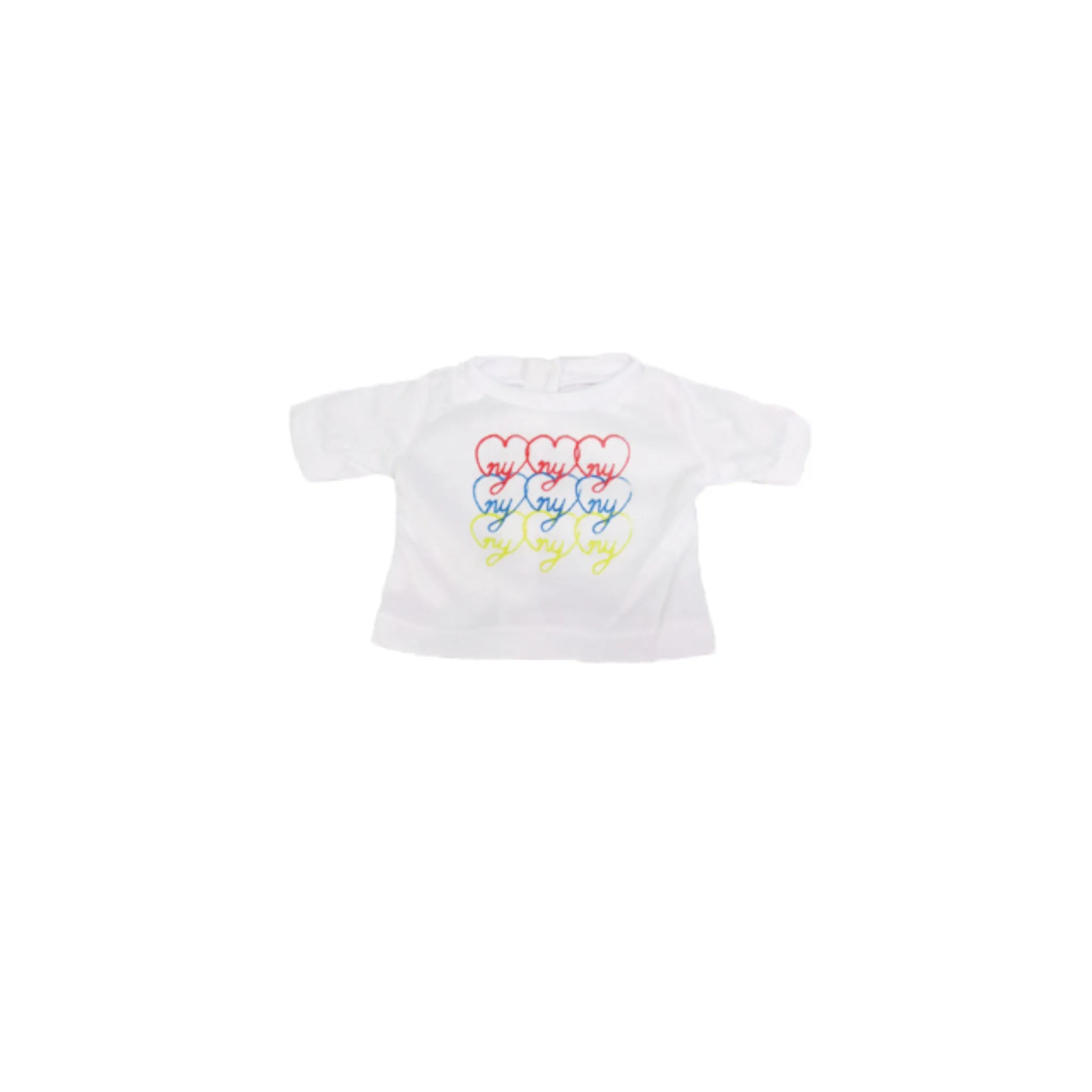 Multi-Color NY Print T-Shirt for 18-inch dolls