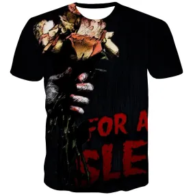 Music T shirts Men Instrument Tshirts Cool Retro T shirts Funny Electronic Tshirt Printed