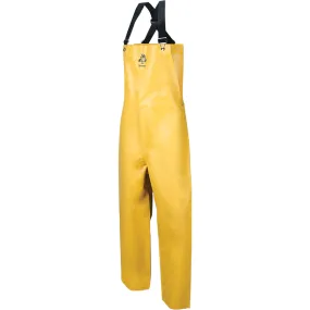 Neo-Slick Chemical & Acid Resistant Rain Pants, X-Large, Neoprene, Yellow