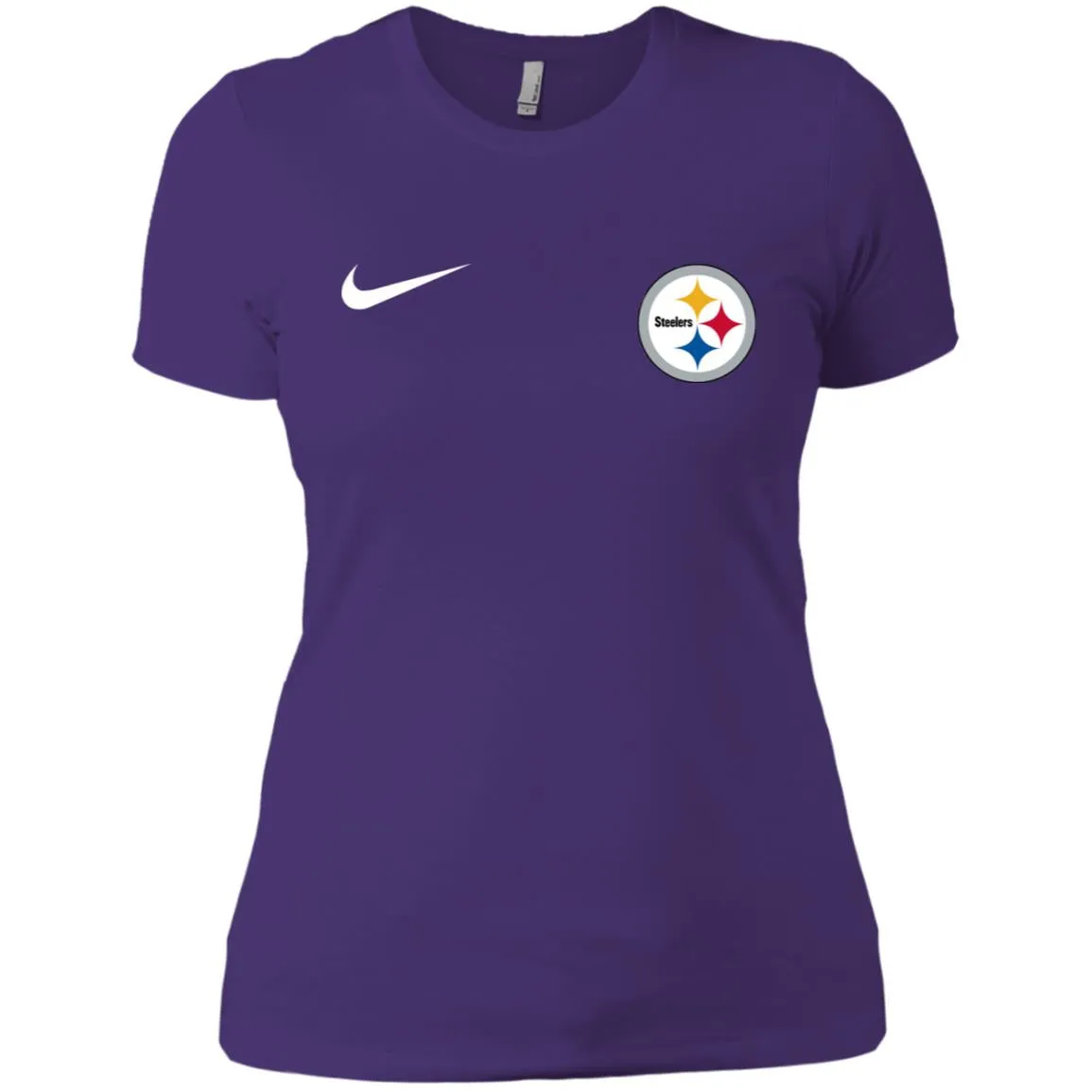 Nike Pittsburgh Steelers Logo Nfl Football Women T-Shirt