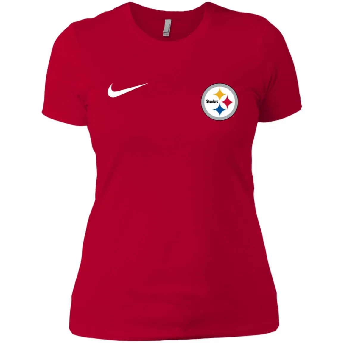 Nike Pittsburgh Steelers Logo Nfl Football Women T-Shirt