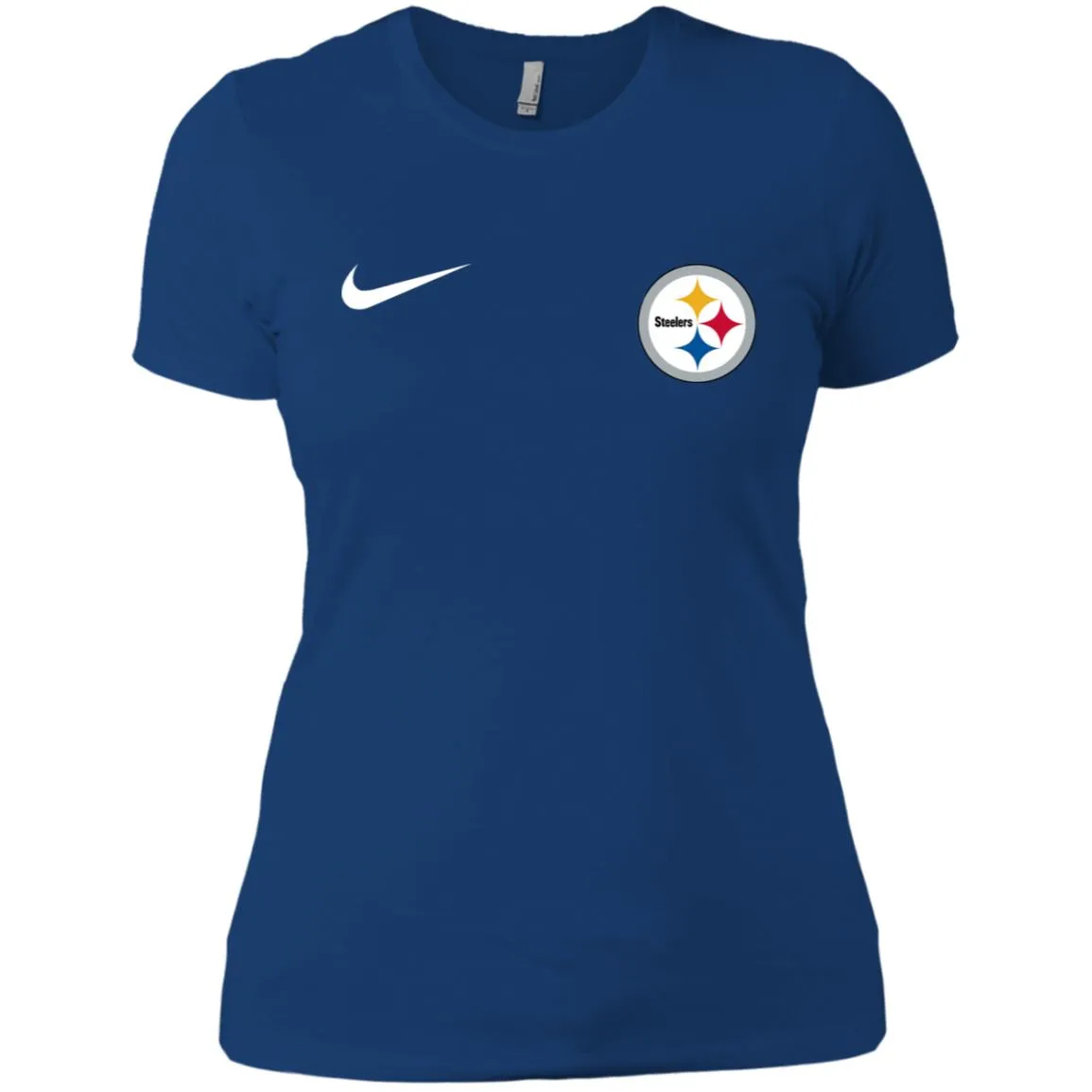 Nike Pittsburgh Steelers Logo Nfl Football Women T-Shirt