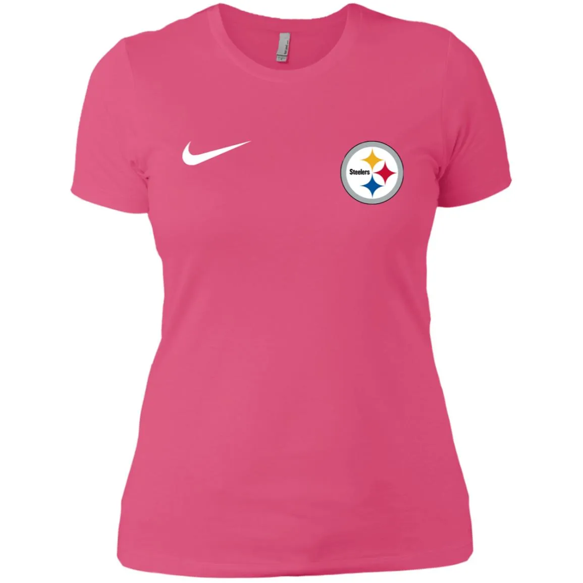 Nike Pittsburgh Steelers Logo Nfl Football Women T-Shirt