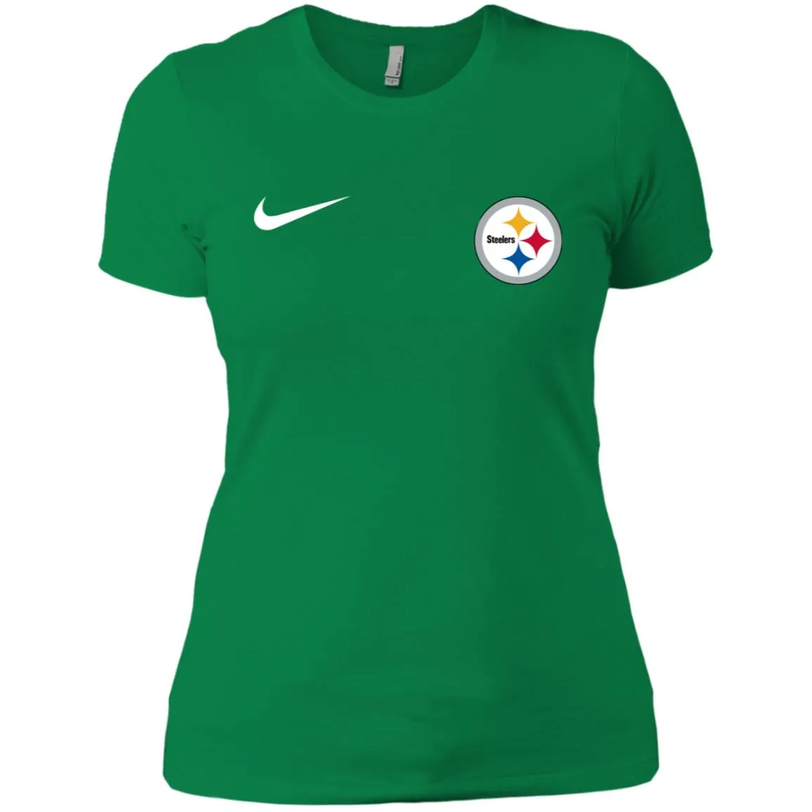 Nike Pittsburgh Steelers Logo Nfl Football Women T-Shirt