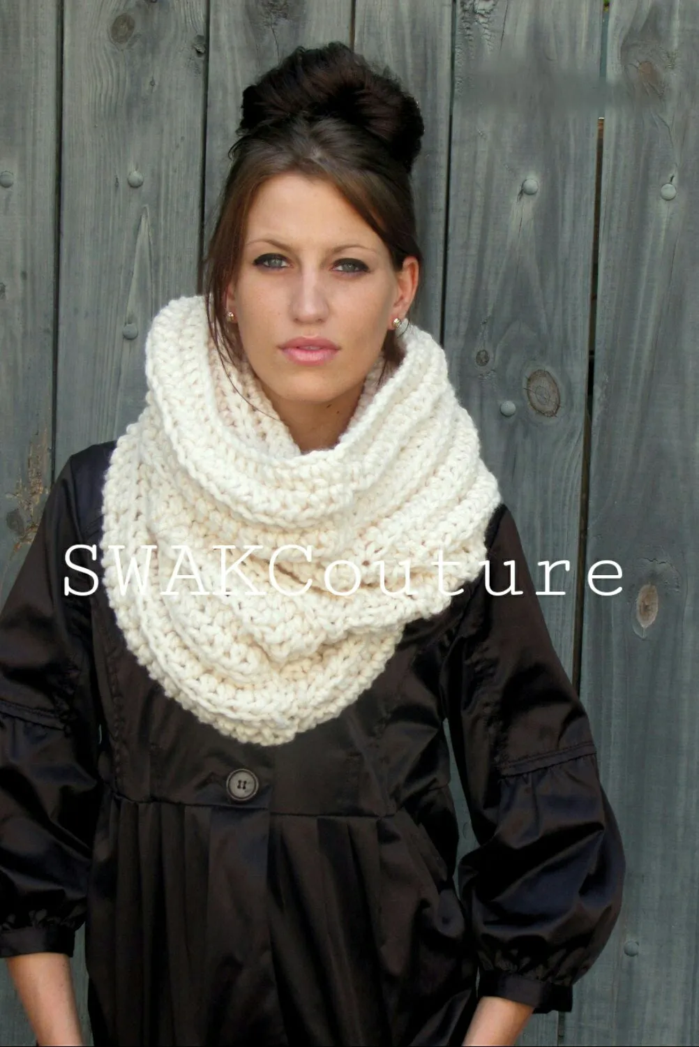 Noni Cowl Scarf - Vanilla Cream or Choose Color (20 color options)