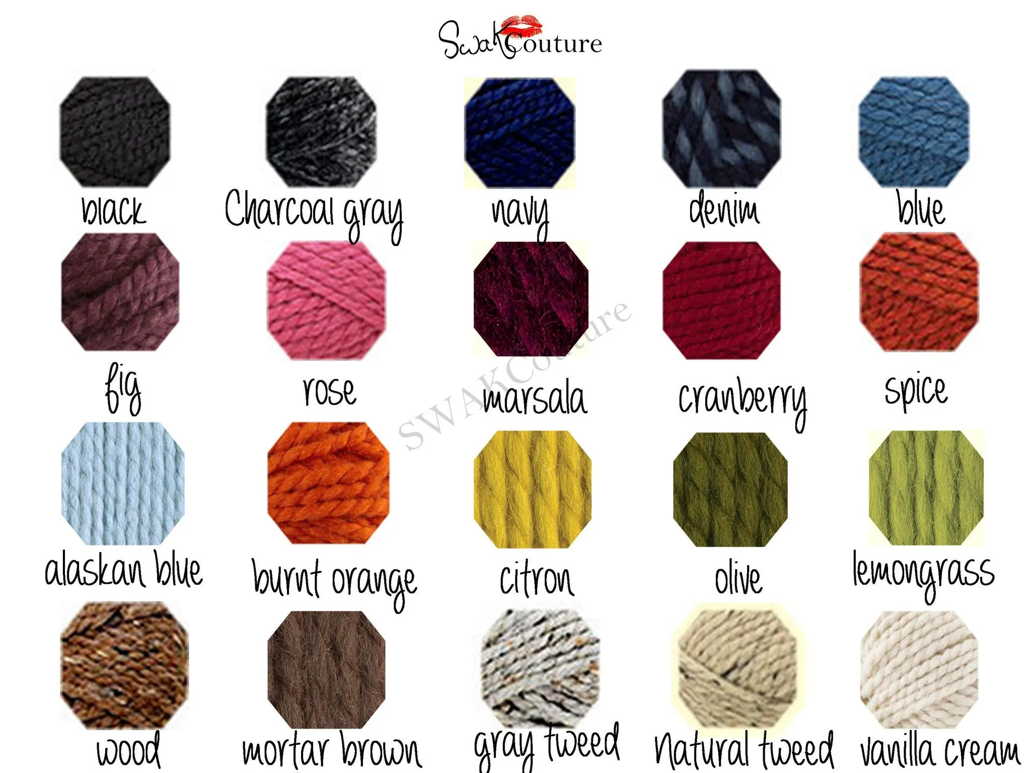 Noni Cowl Scarf - Vanilla Cream or Choose Color (20 color options)