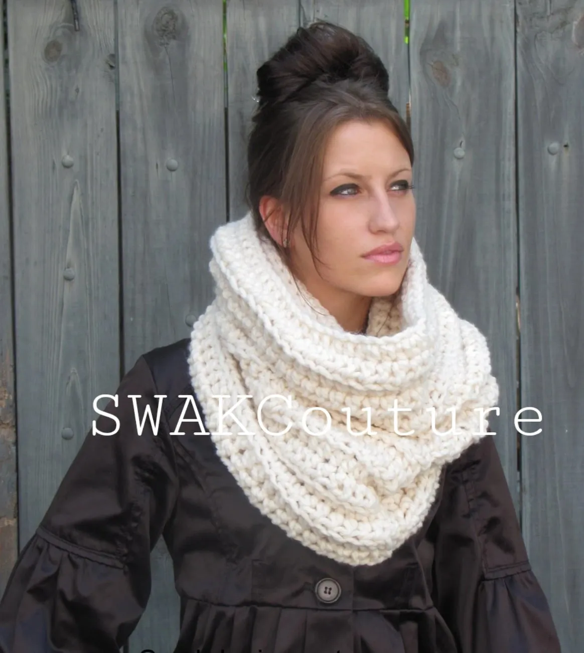 Noni Cowl Scarf - Vanilla Cream or Choose Color (20 color options)