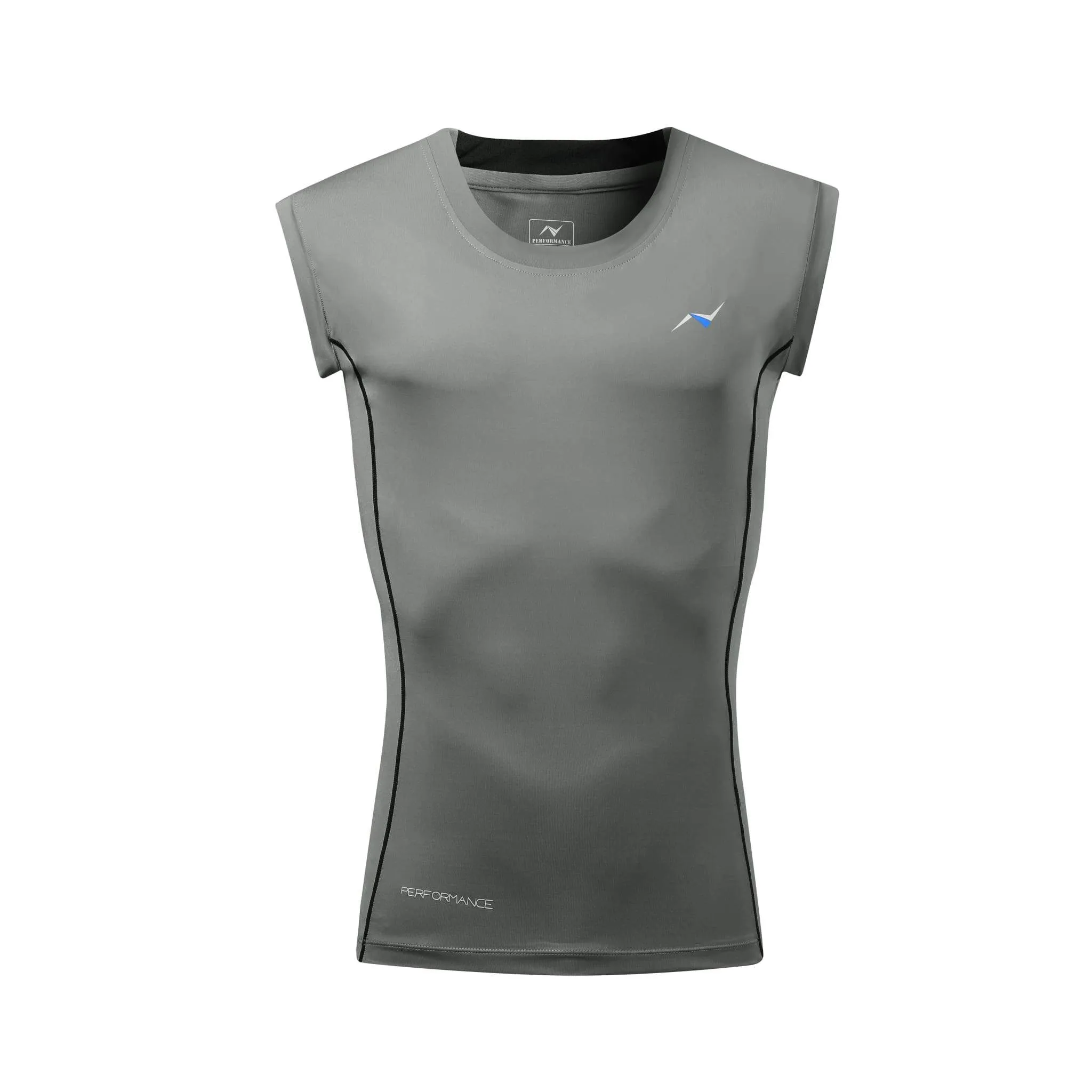 Nooz Men's Cool Dry Sleeveless Compression Tank Top Shirt