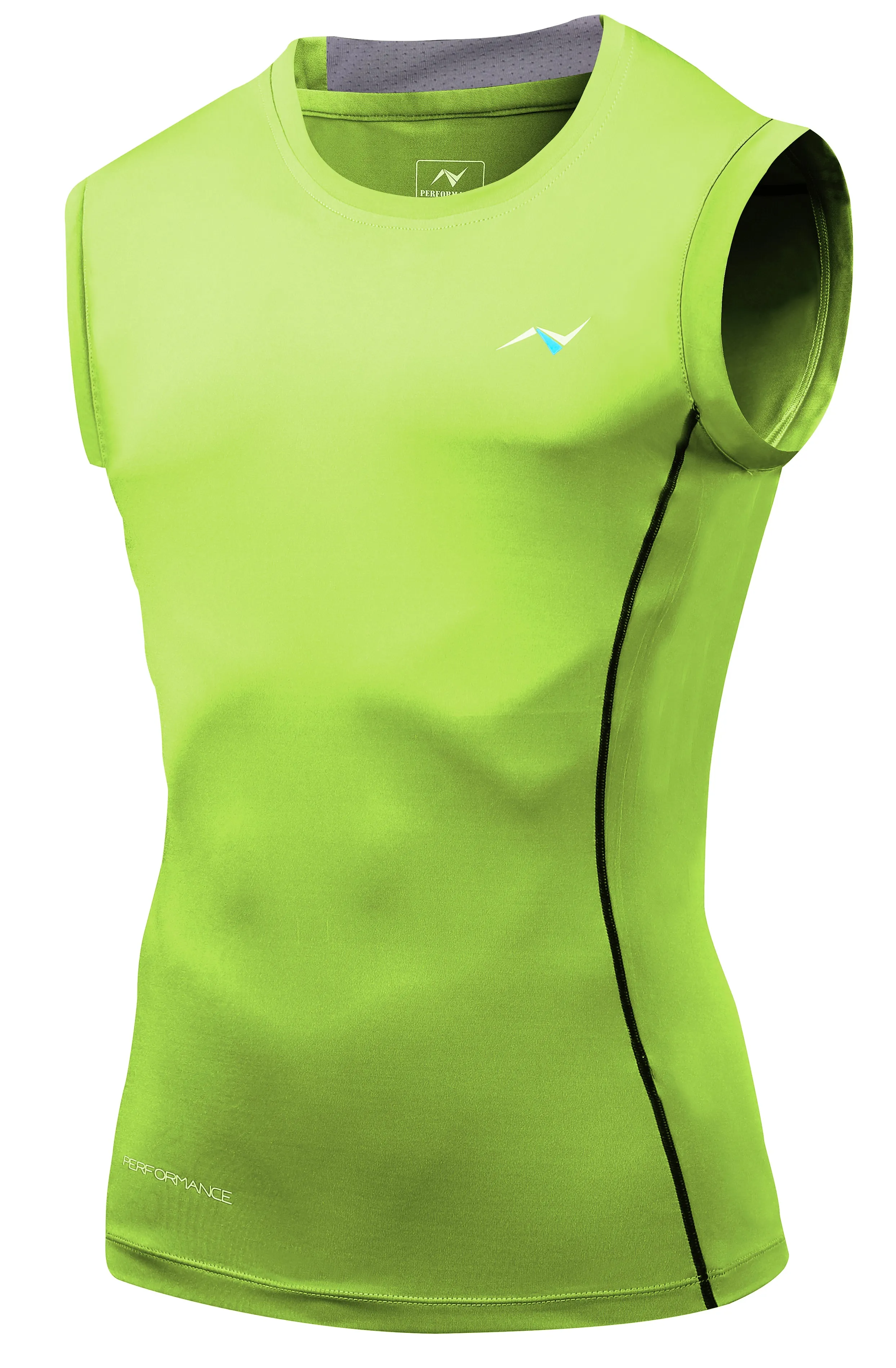 Nooz Men's Cool Dry Sleeveless Compression Tank Top Shirt