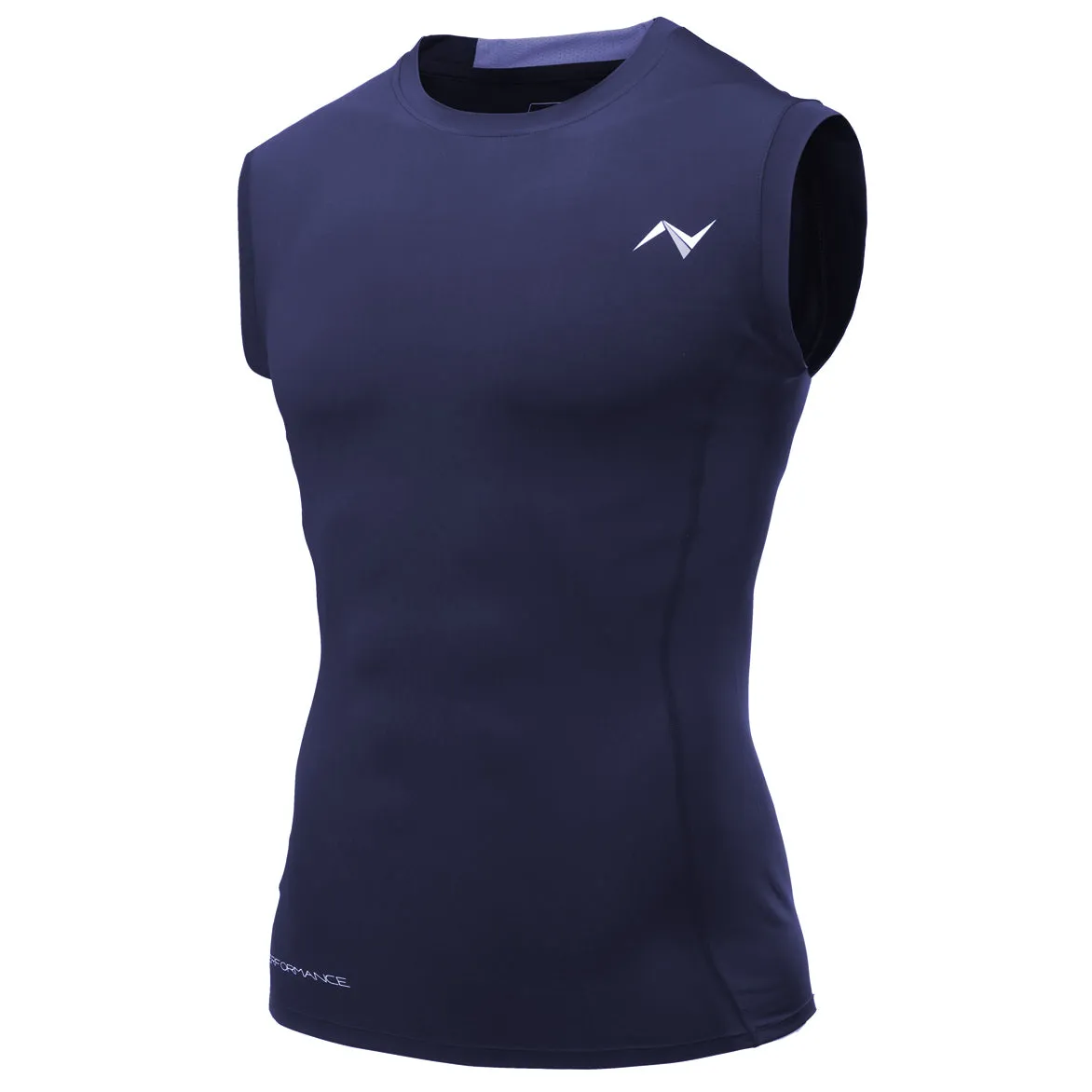 Nooz Men's Cool Dry Sleeveless Compression Tank Top Shirt