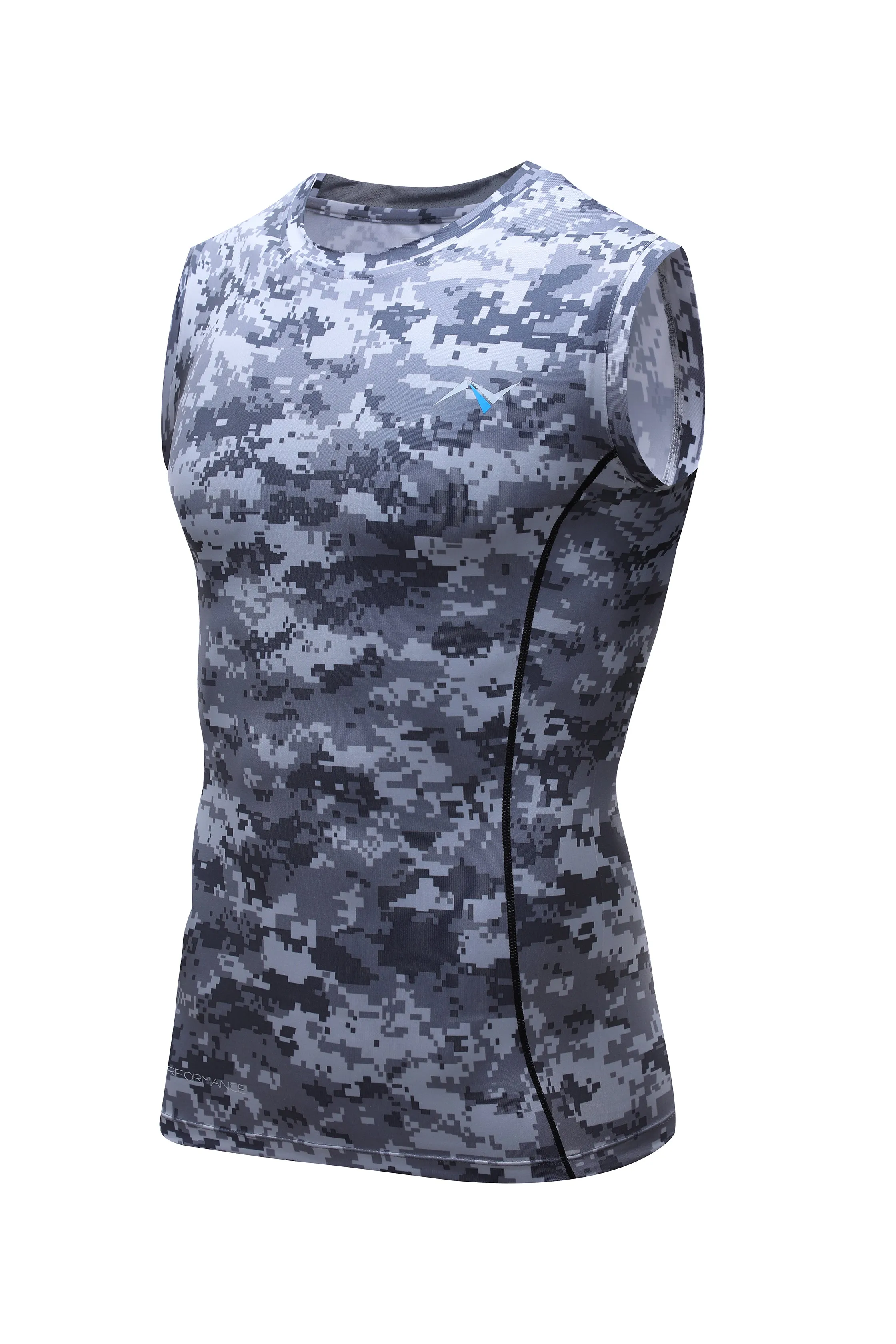 Nooz Men's Cool Dry Sleeveless Compression Tank Top Shirt