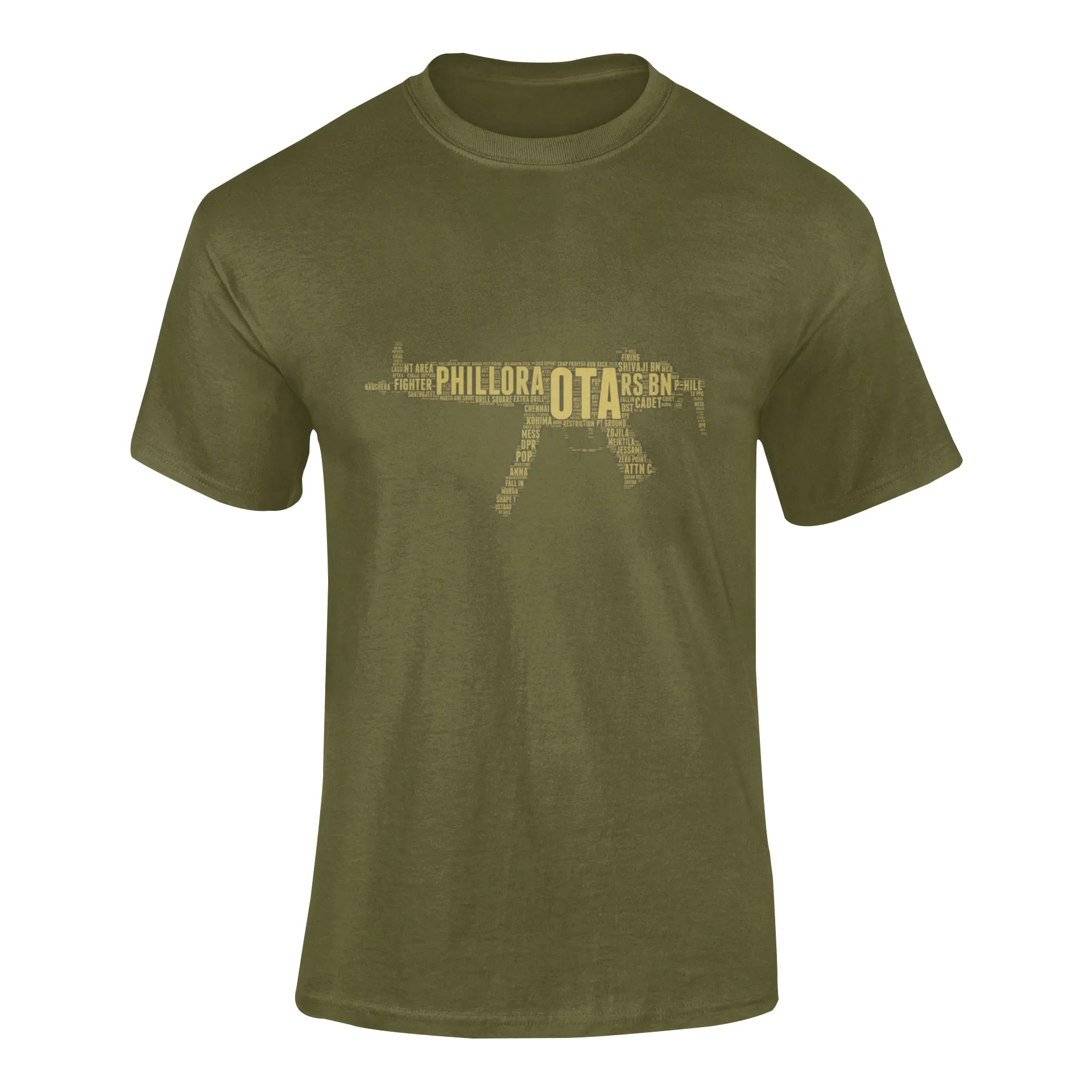 OTA T-shirt - Word Cloud Phillora - MP5 (Men)