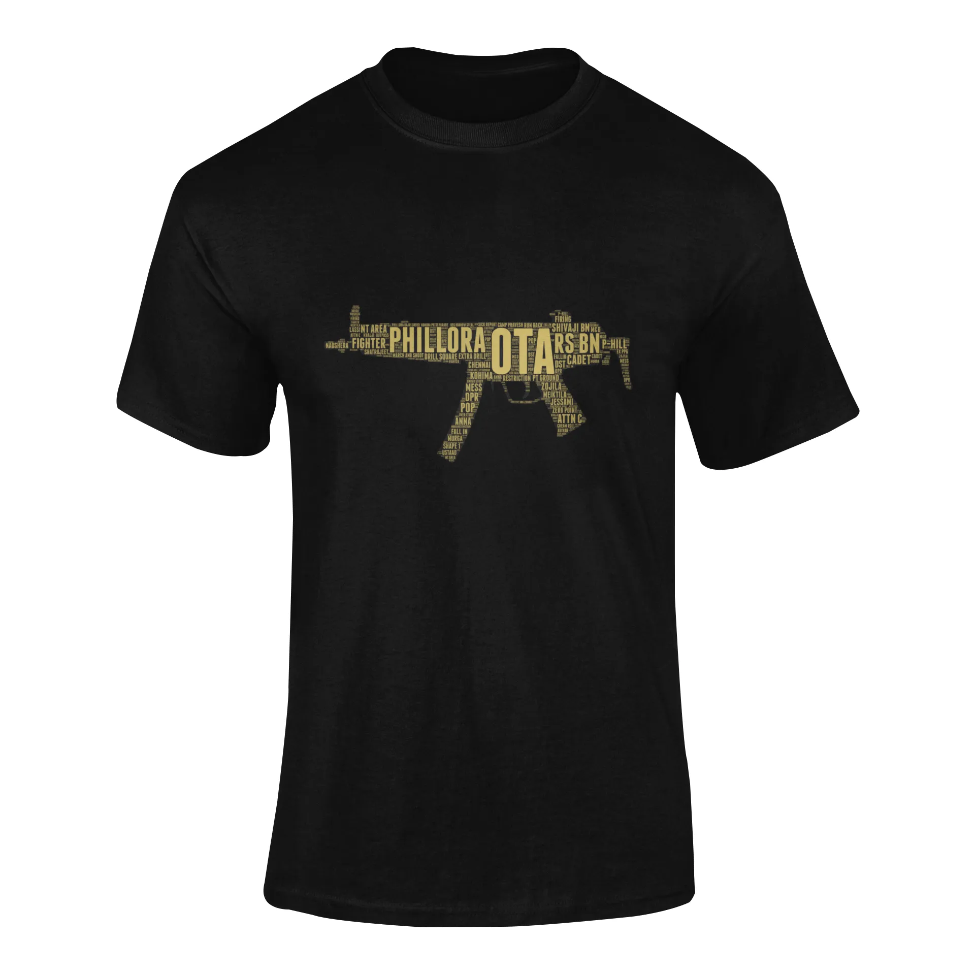 OTA T-shirt - Word Cloud Phillora - MP5 (Men)