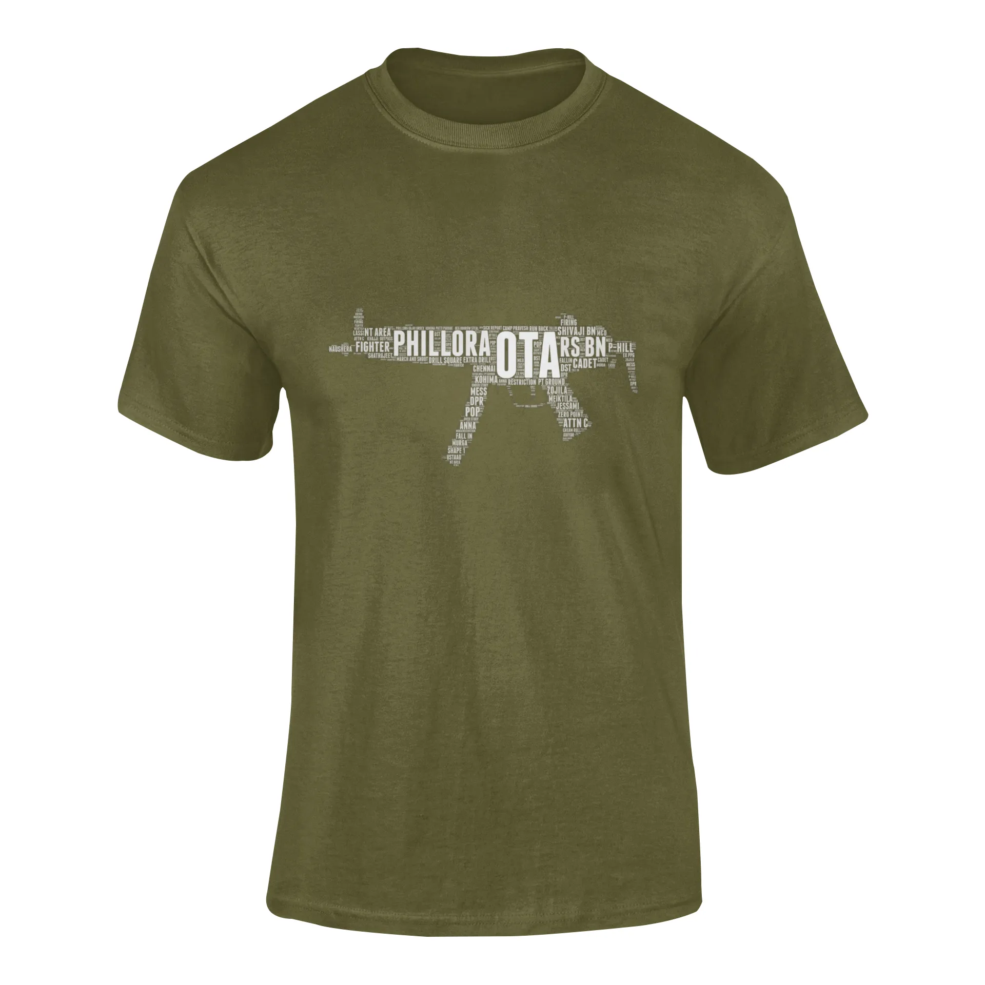 OTA T-shirt - Word Cloud Phillora - MP5 (Men)